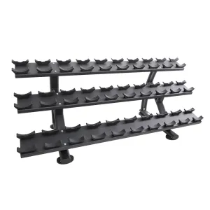 15 Pair Signature Dumbbell Saddle Rack