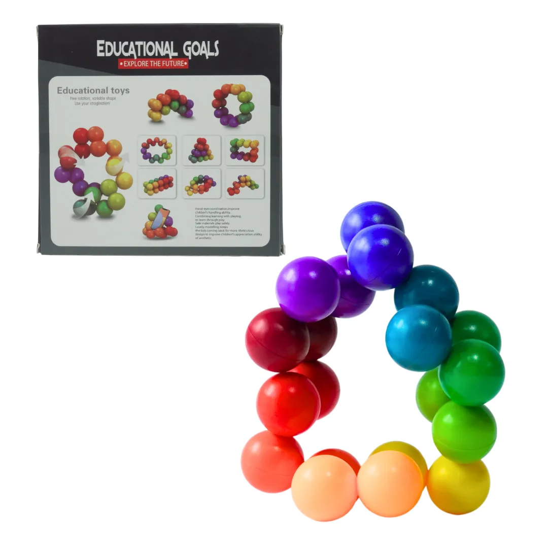 3D Decompression Educational Ball, Magnetic Ball