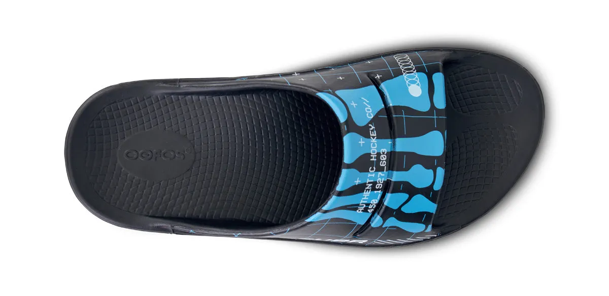 BAUER/OOFOS Men's OOahh Limited Slide Sandal – Bauer Skeleton