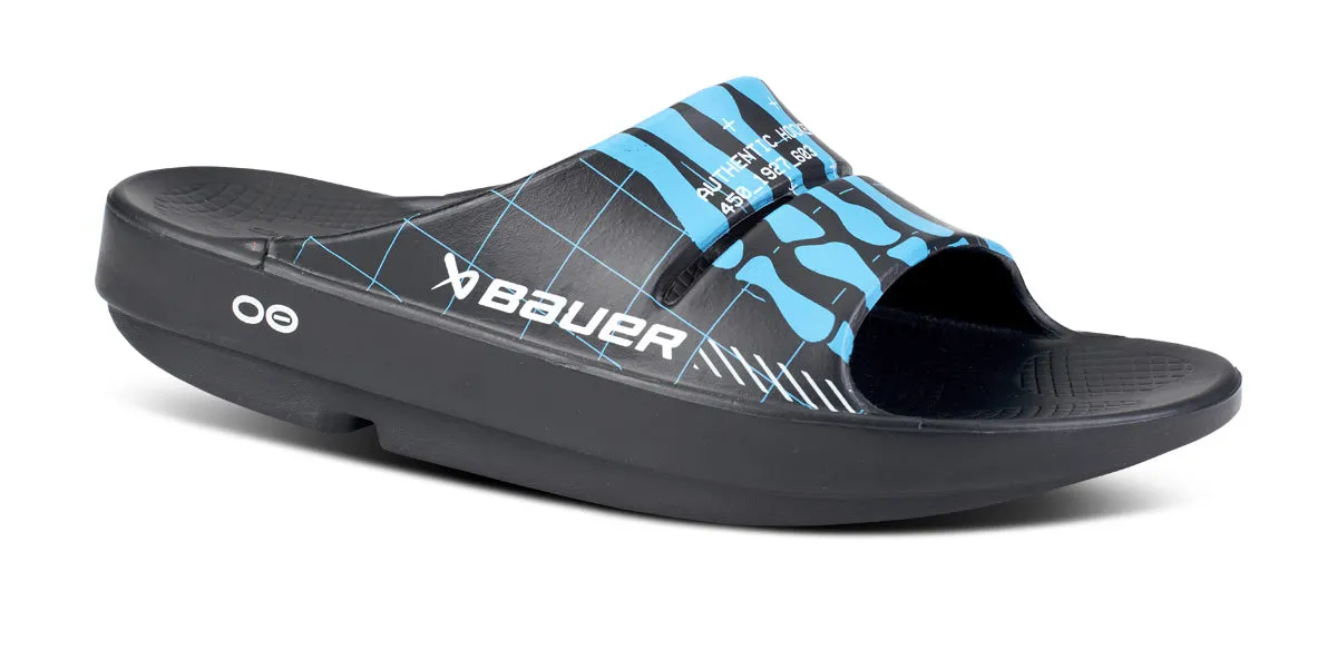 BAUER/OOFOS Men's OOahh Limited Slide Sandal – Bauer Skeleton