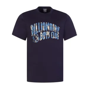 Billionaire Boys Club Gator Camo Arch Logo Navy T-Shirt