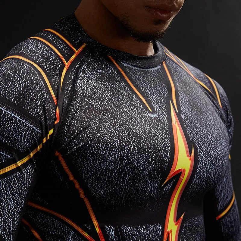 BLACK FLASH / RIVAL FLASH Compression Shirt