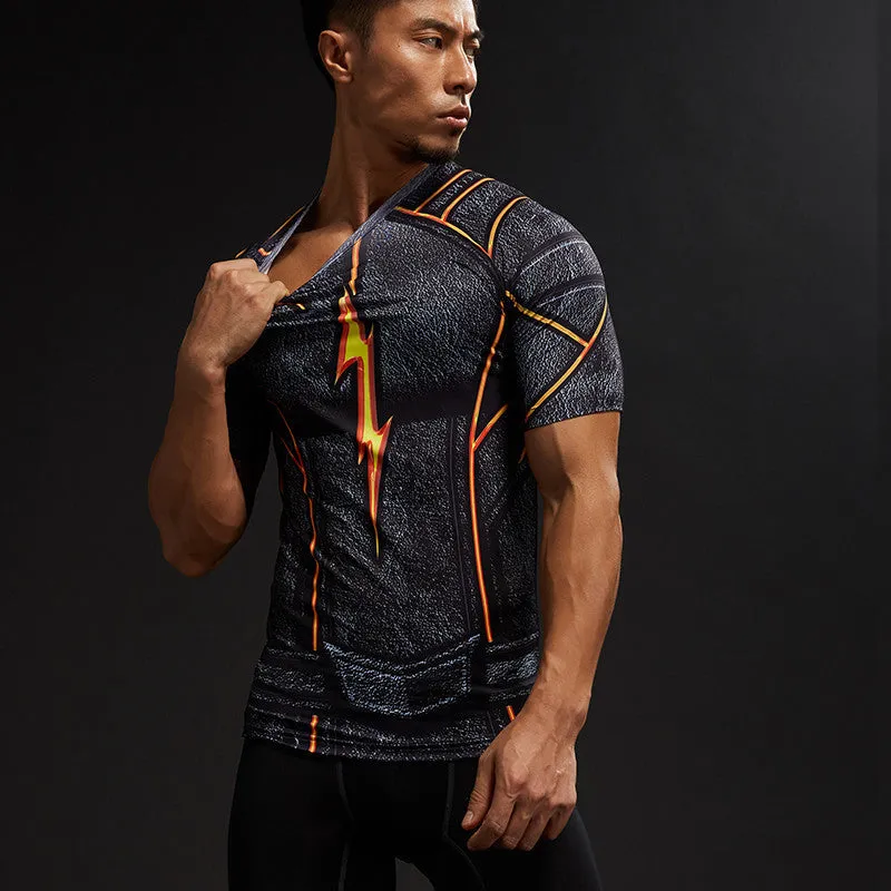 BLACK FLASH / RIVAL FLASH Compression Shirt