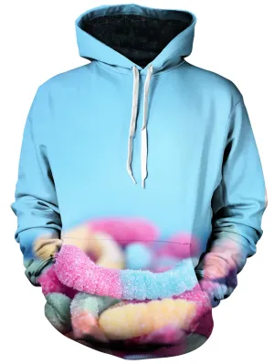 Blue Gummies Unisex Hoodie