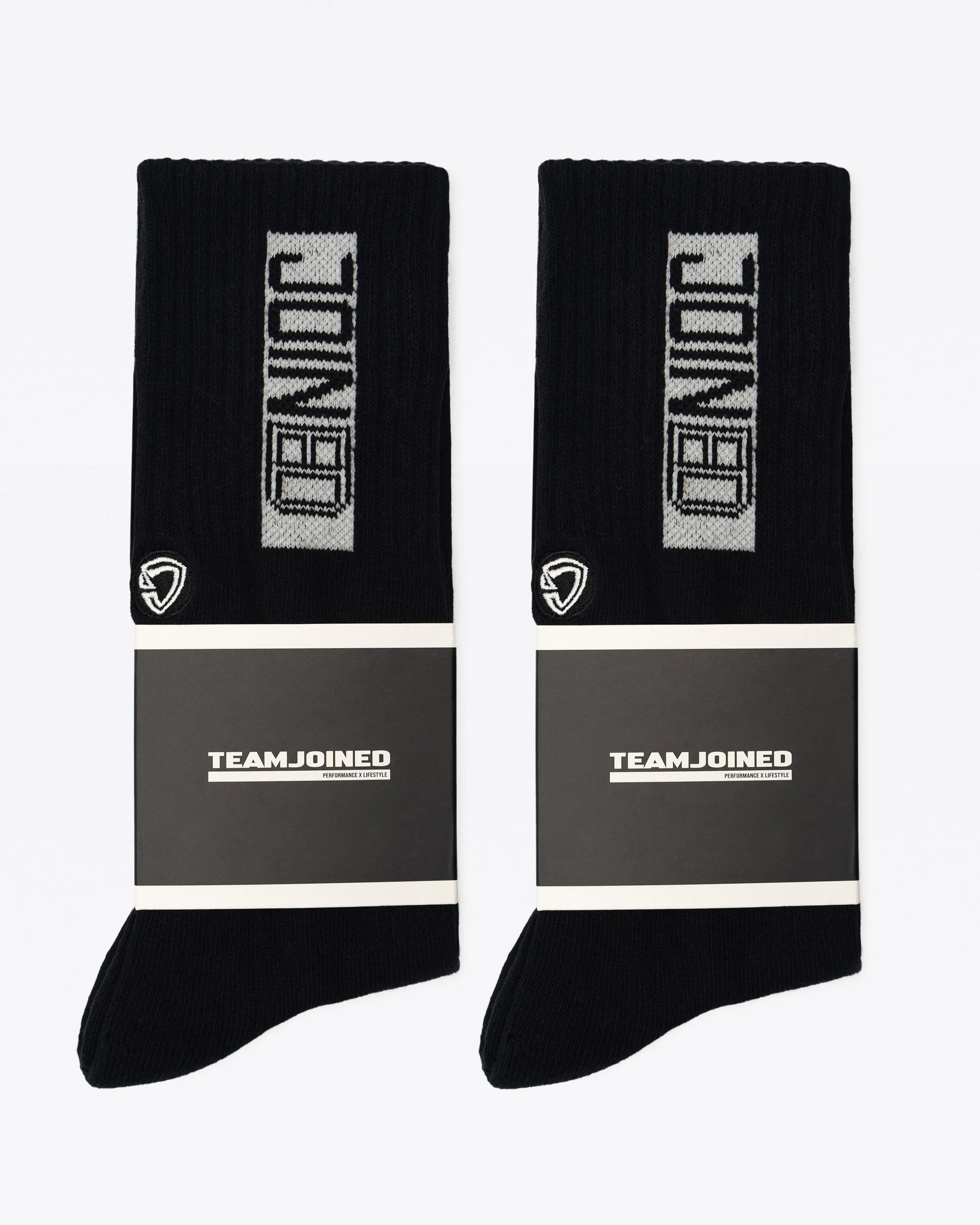 Box Logo Crew Socks 2pk