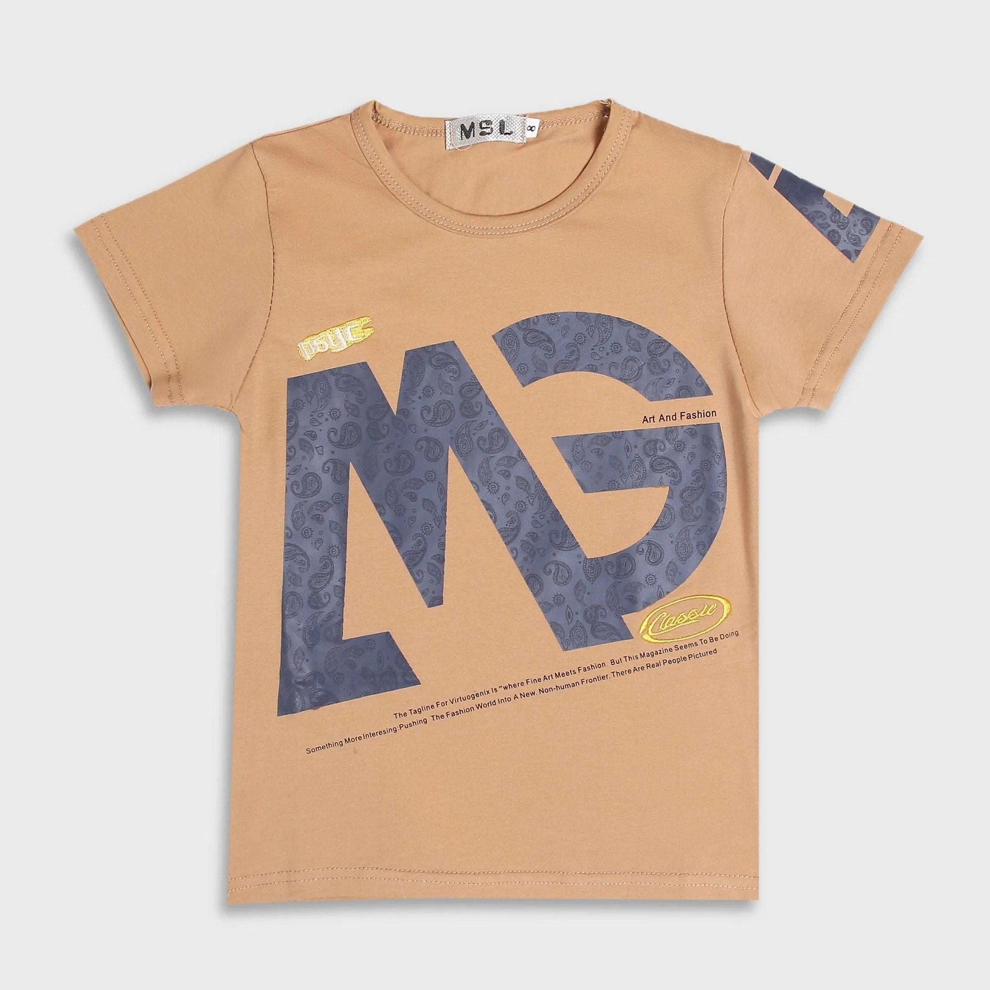 BOYS T-SHIRT MG ART & FASHION