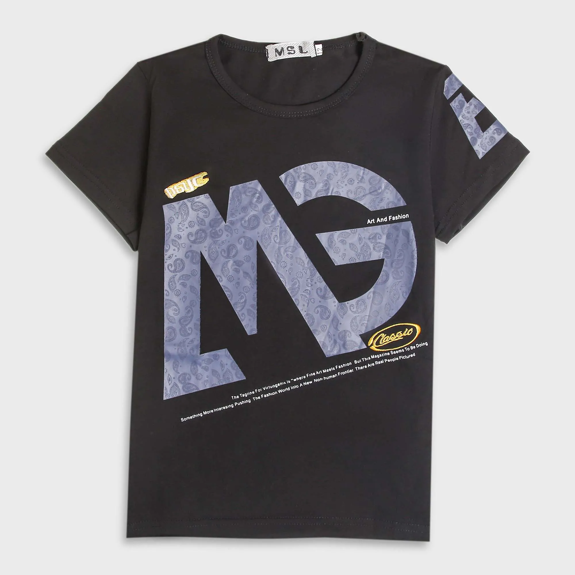 BOYS T-SHIRT MG ART & FASHION