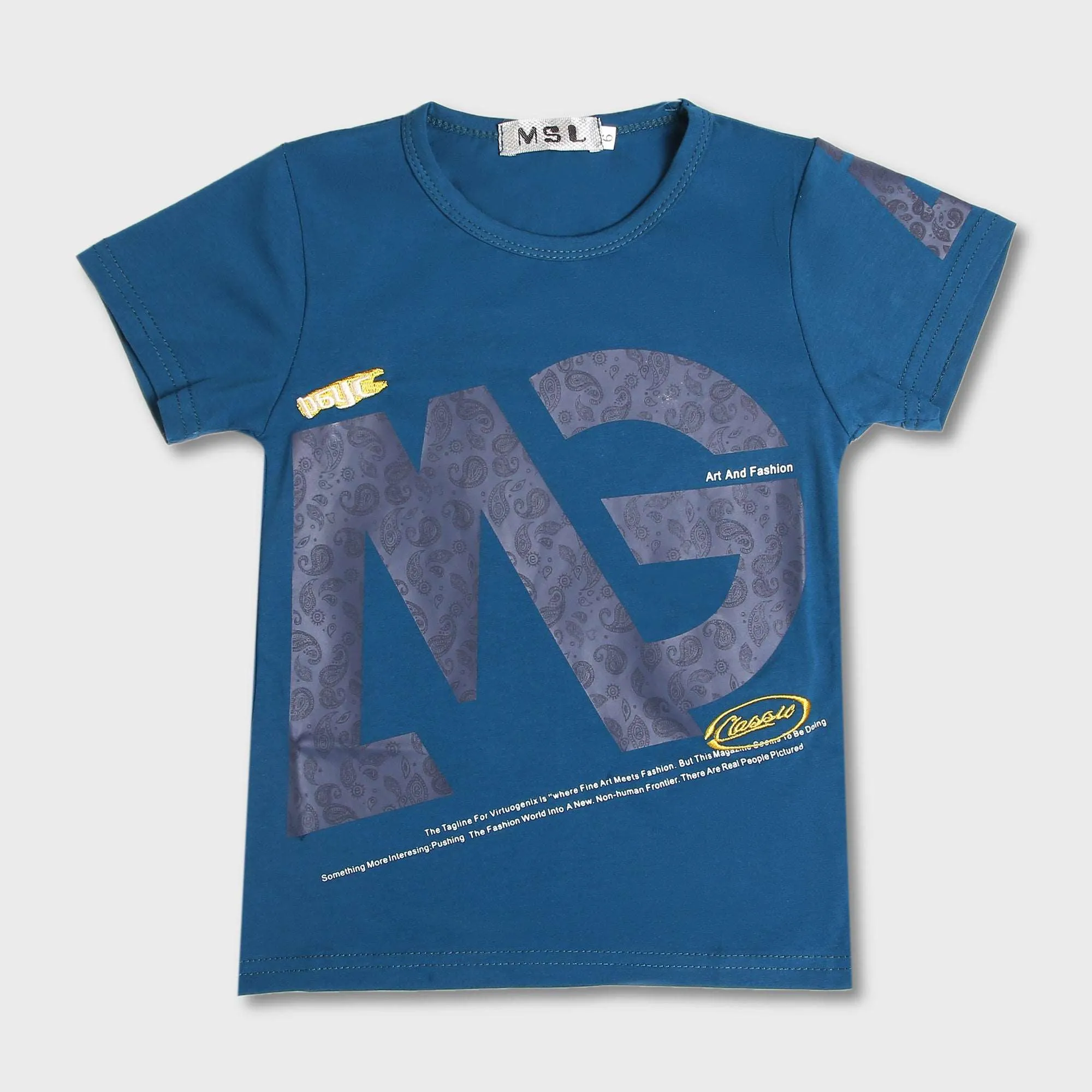 BOYS T-SHIRT MG ART & FASHION