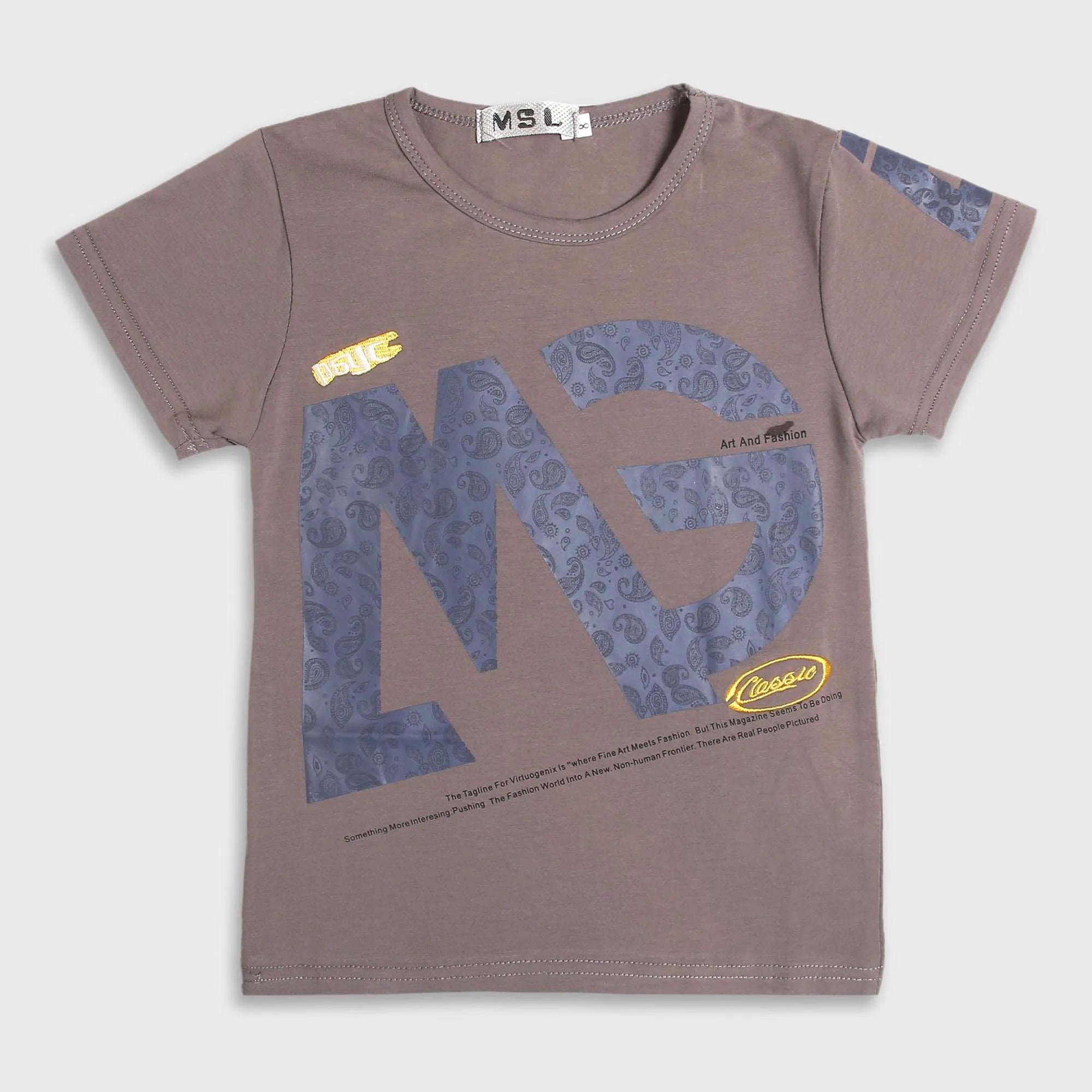 BOYS T-SHIRT MG ART & FASHION