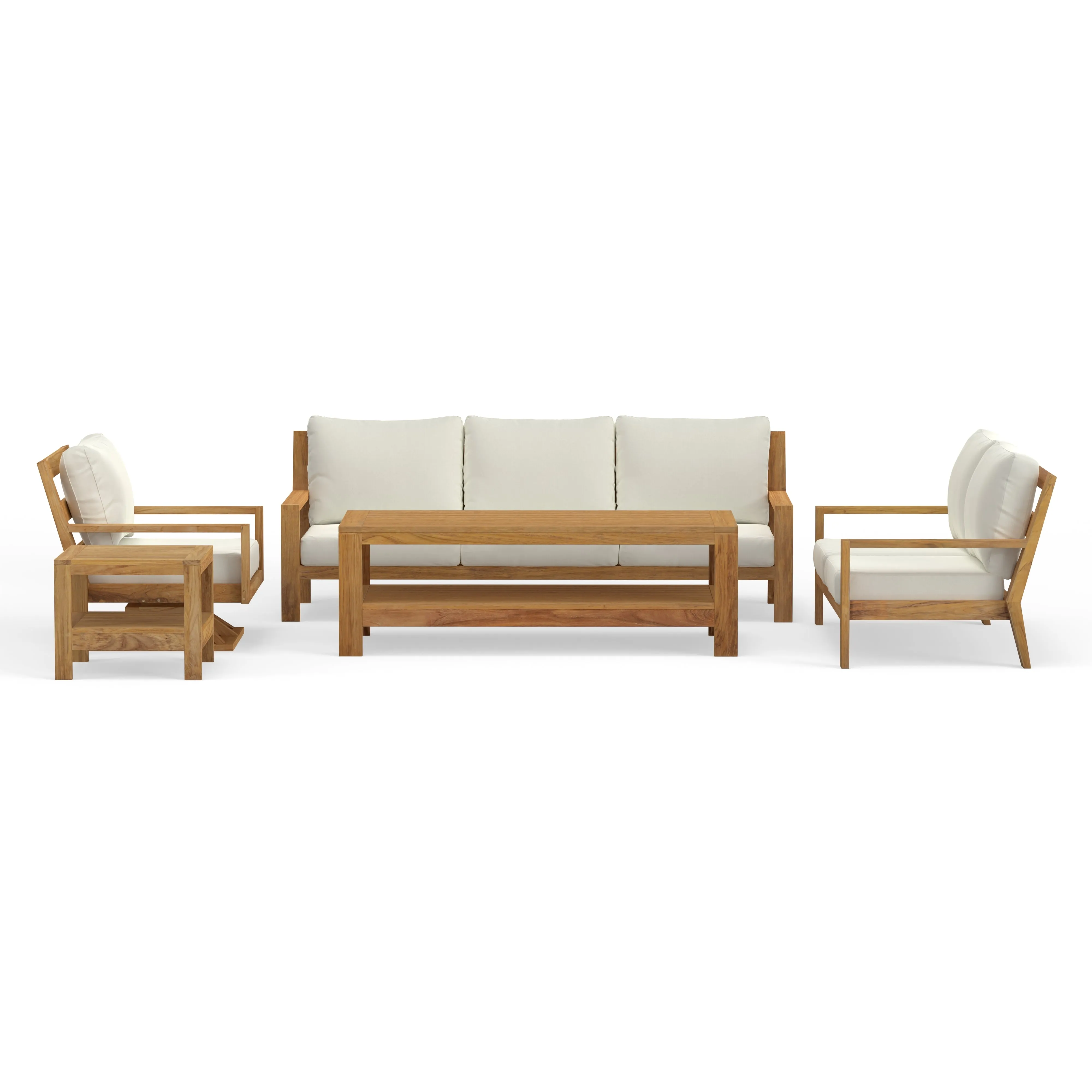 Charleston 5-Piece Swivel Lounge Set