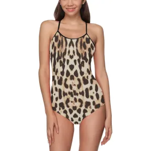 Cheetah Women's Slip One Piece Swimsuit