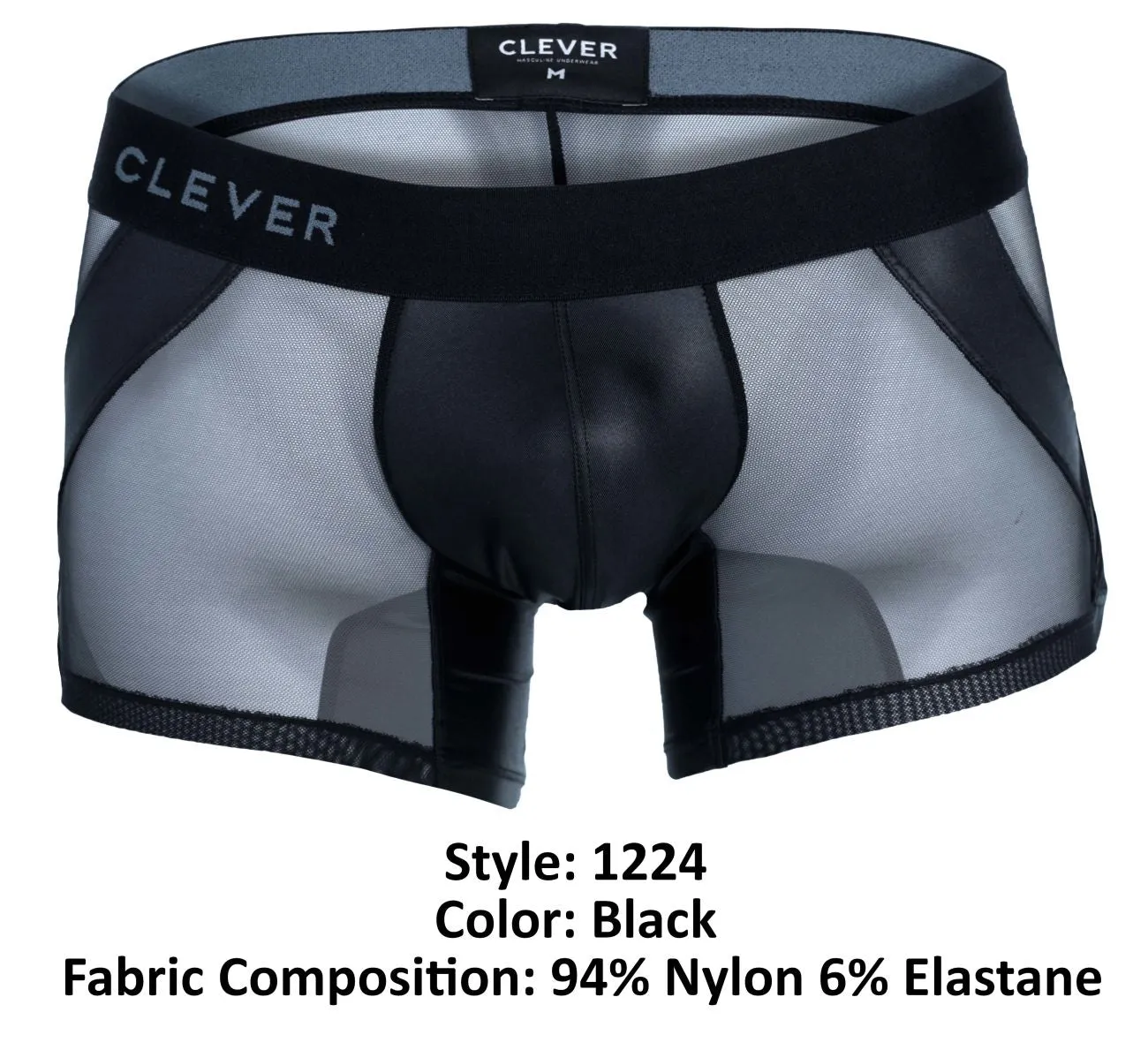 Clever 1224 Inferno Trunks Color Black