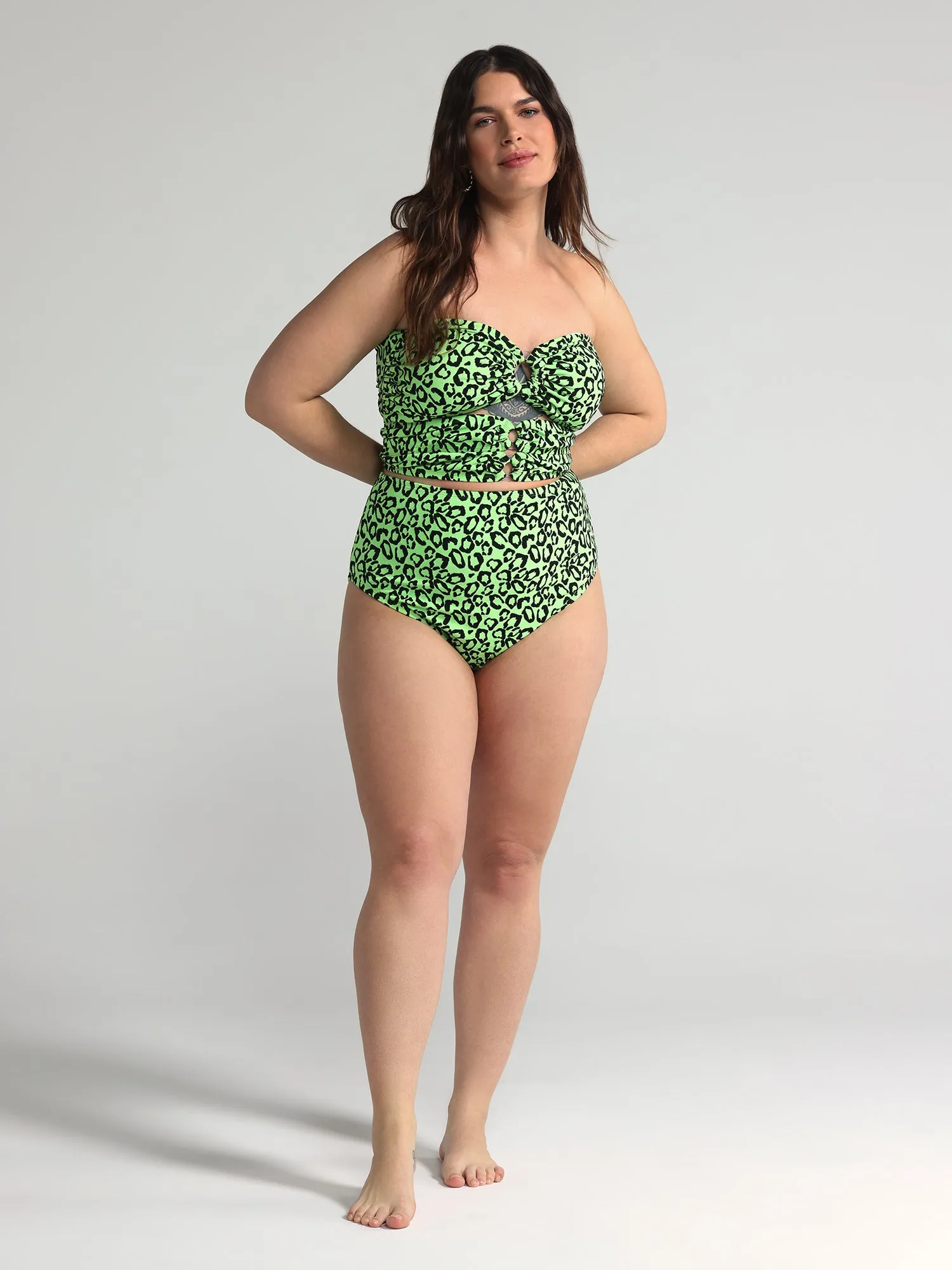 Esther Leopard Print Bikini Bottom