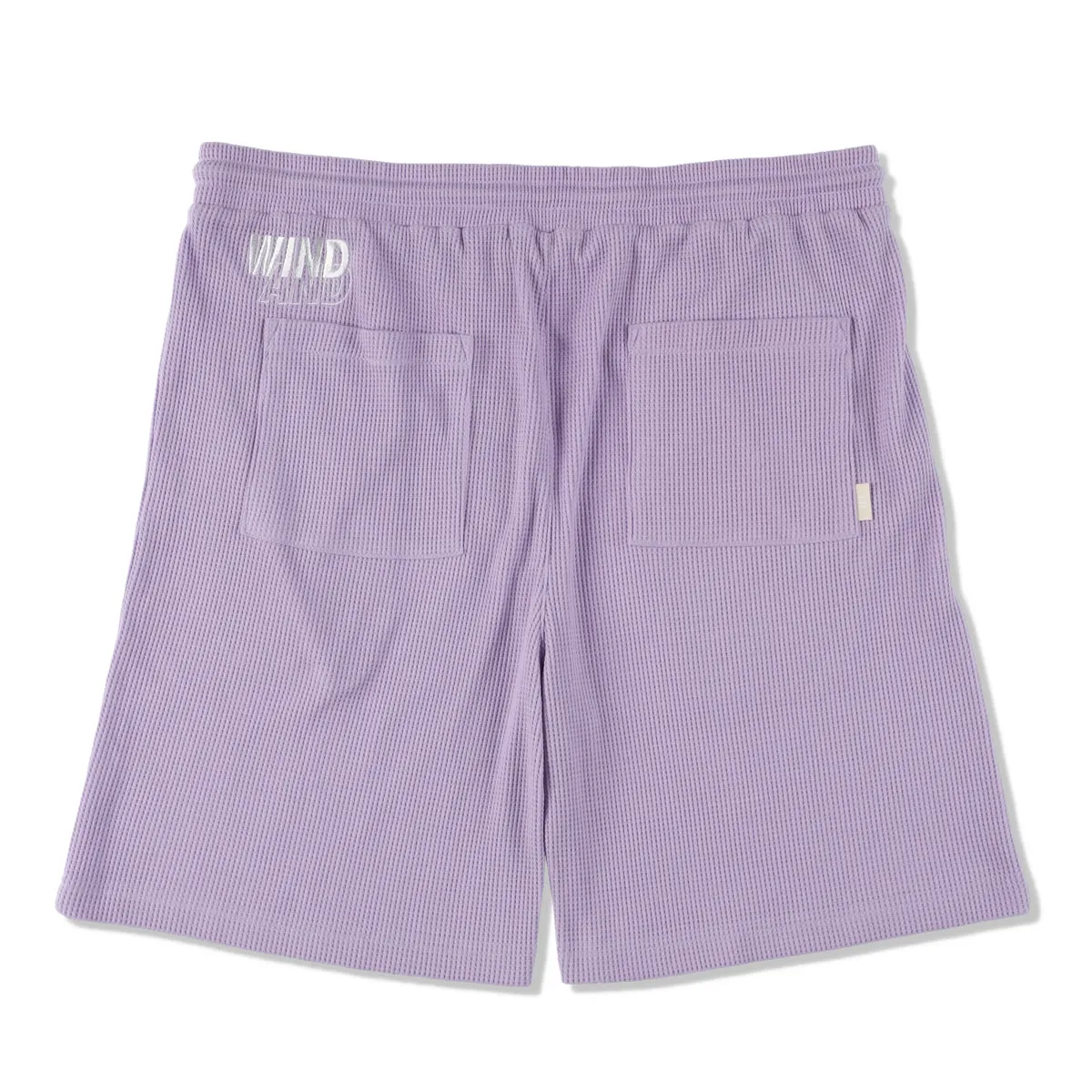 ES_WAFFLE SHORT PANT / LILAC