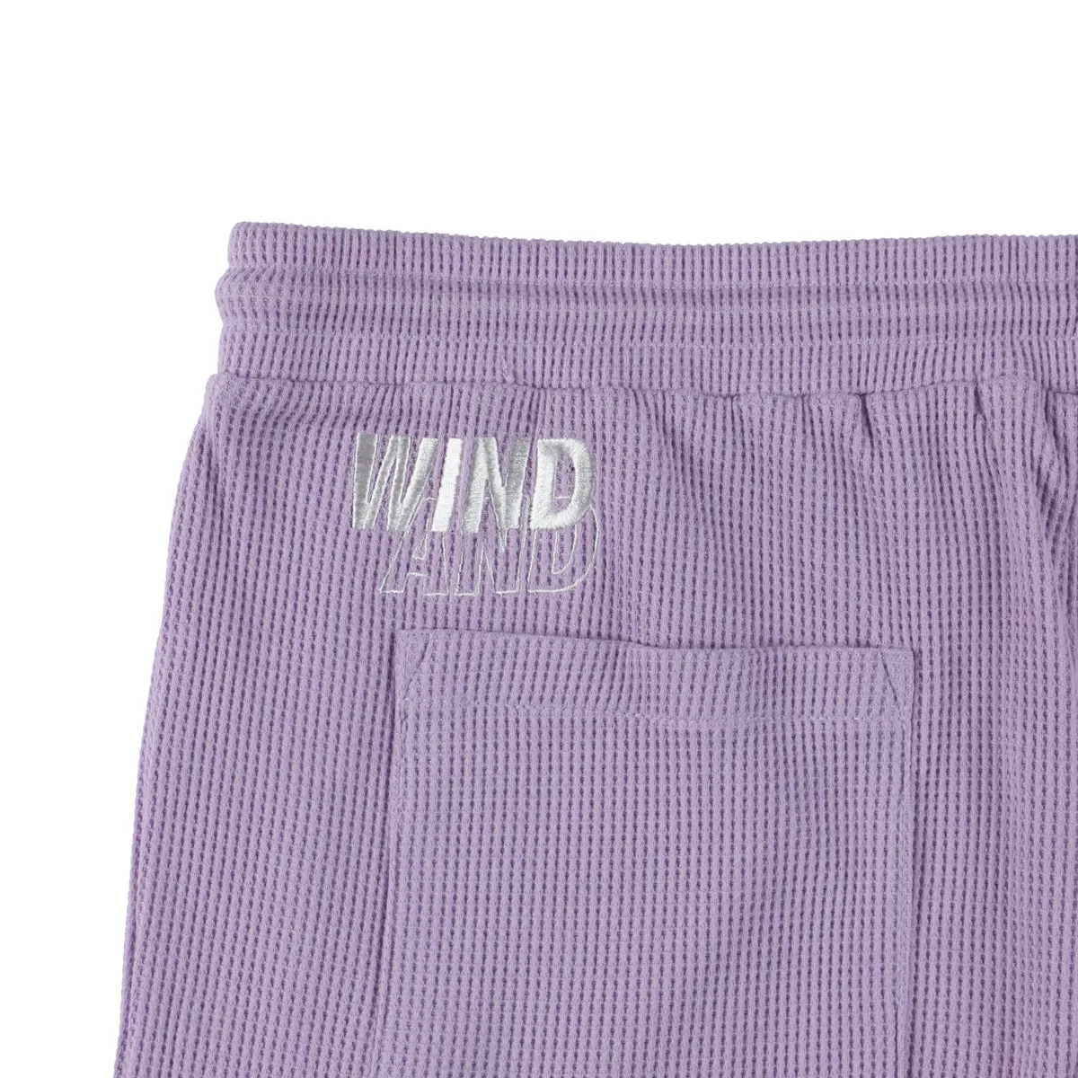 ES_WAFFLE SHORT PANT / LILAC