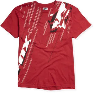 Fox Tee Boys Metric - Red/White