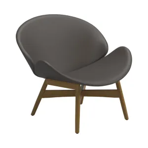 Gloster Dansk Grey Lounge Chair