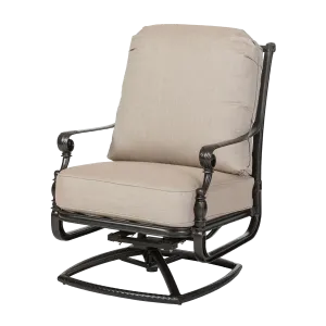 Grand Terrace High Back Swivel Rocking Lounge Chair