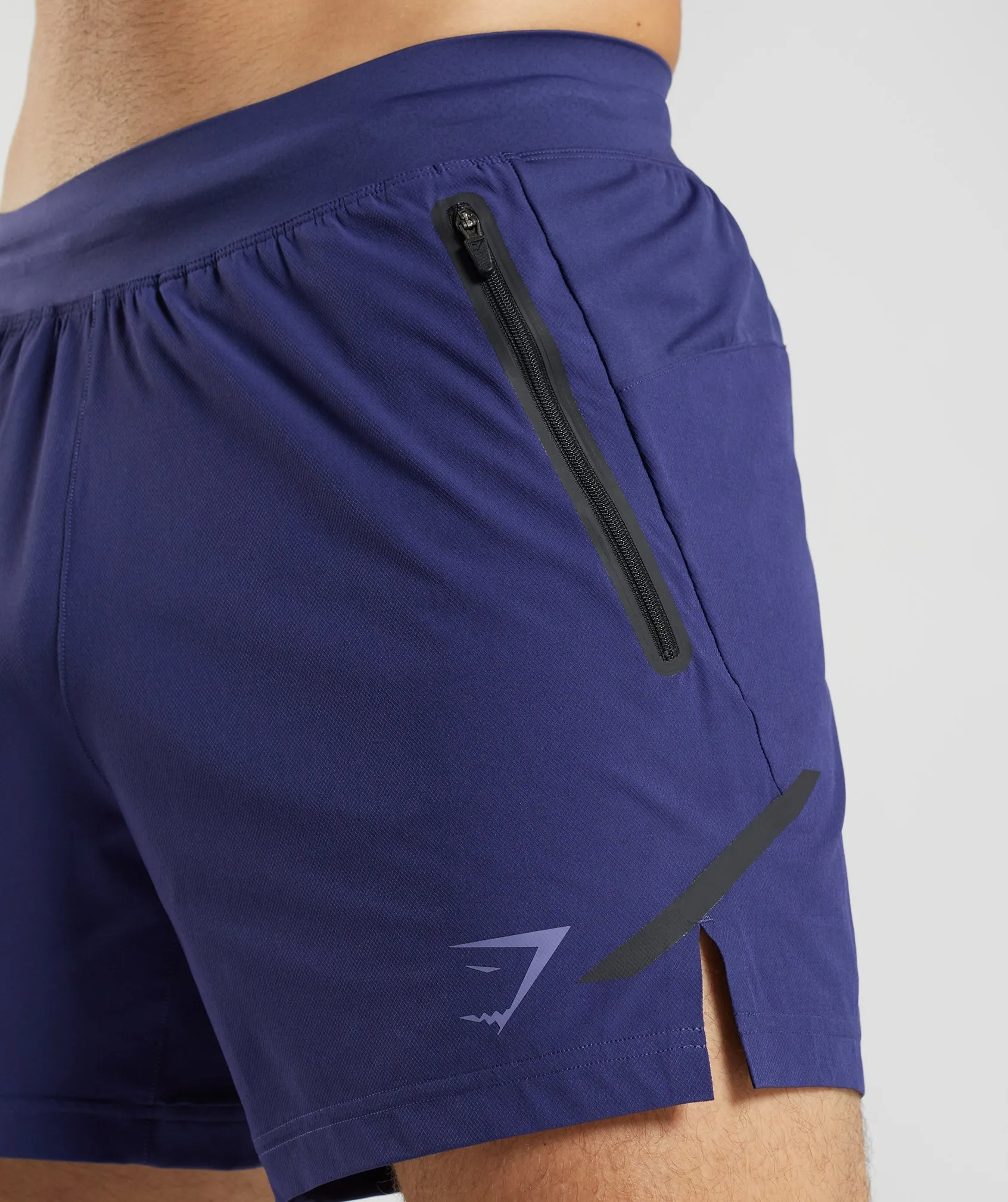 Gymshark Apex 5" Perform Shorts - Neptune Purple