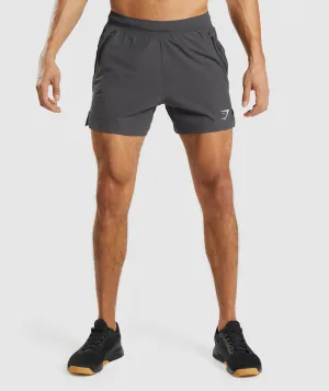 Gymshark Apex 5" Perform Shorts - Onyx Grey