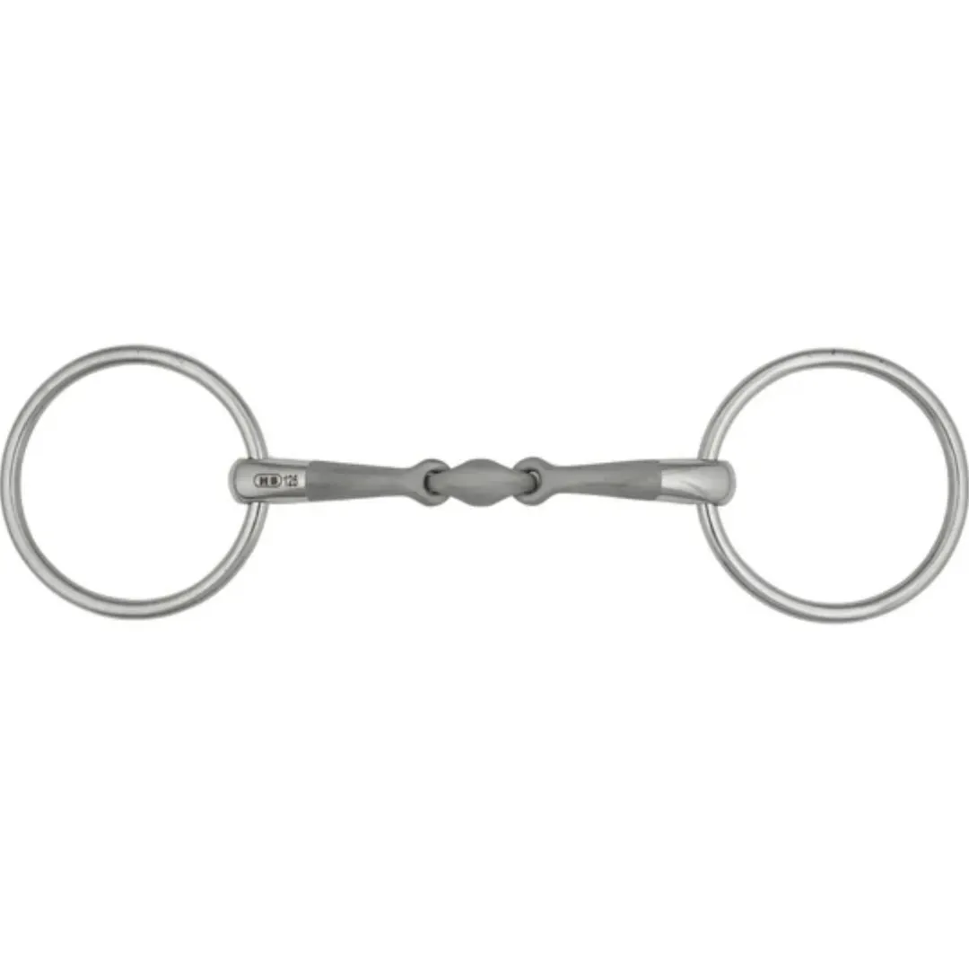 Herm Sprenger Satinox Double Jointed Loose Ring Bit