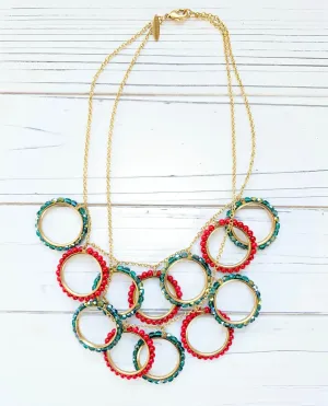 Holiday Hostess Beaded Necklace