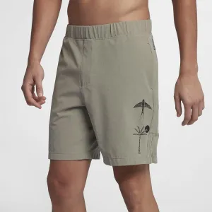 Hurley Alpha Trainer K-38 Short 18" Dark Stucco