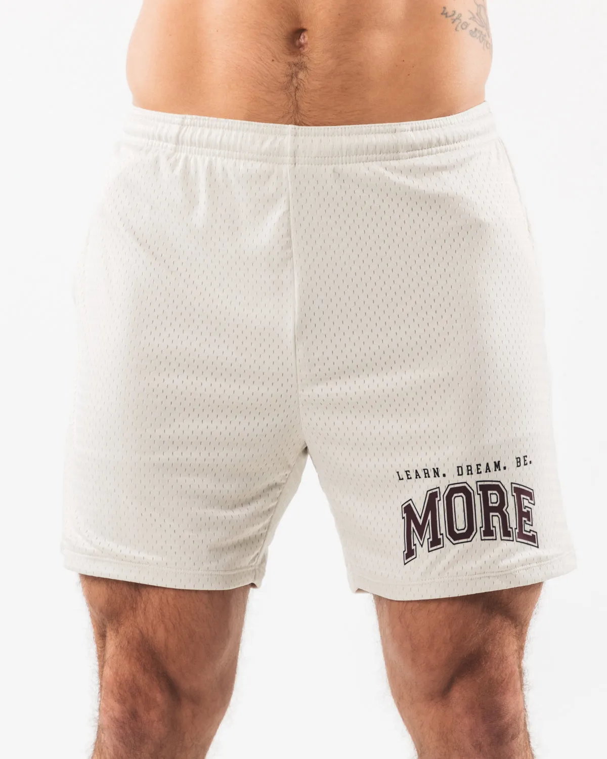 LDB More Mesh Short 6" - Sea Shell