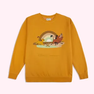 Lion King Yellow Sweatshirt