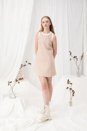 Minidress In Beige Color-Pre-order預購貨品