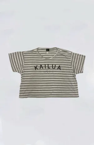 Mokulua Hula - Women's MH Kailua Boxy Crop Tee