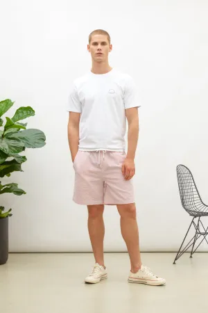 NAI0506D4 seersucker stripe shorts