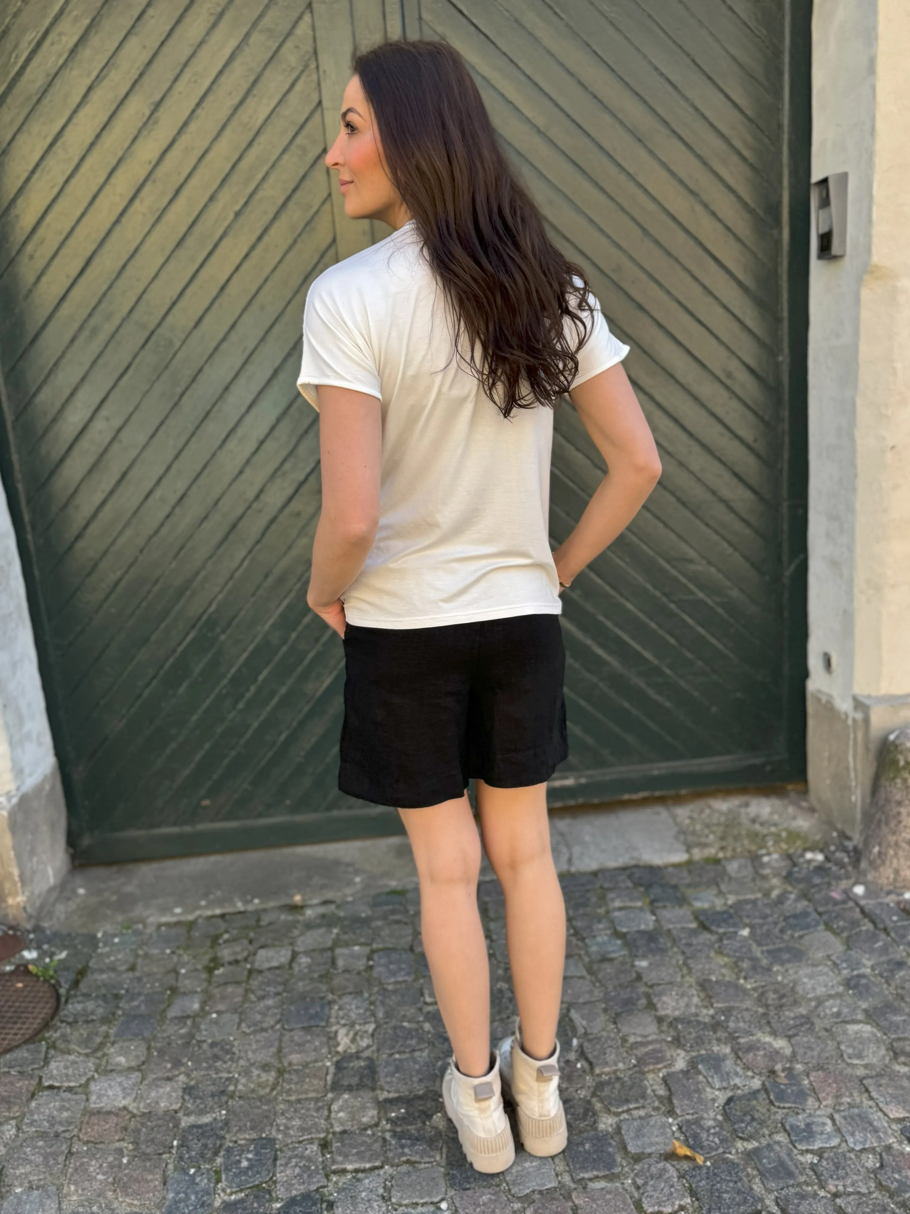 POLETTE Shorts - Schwarz