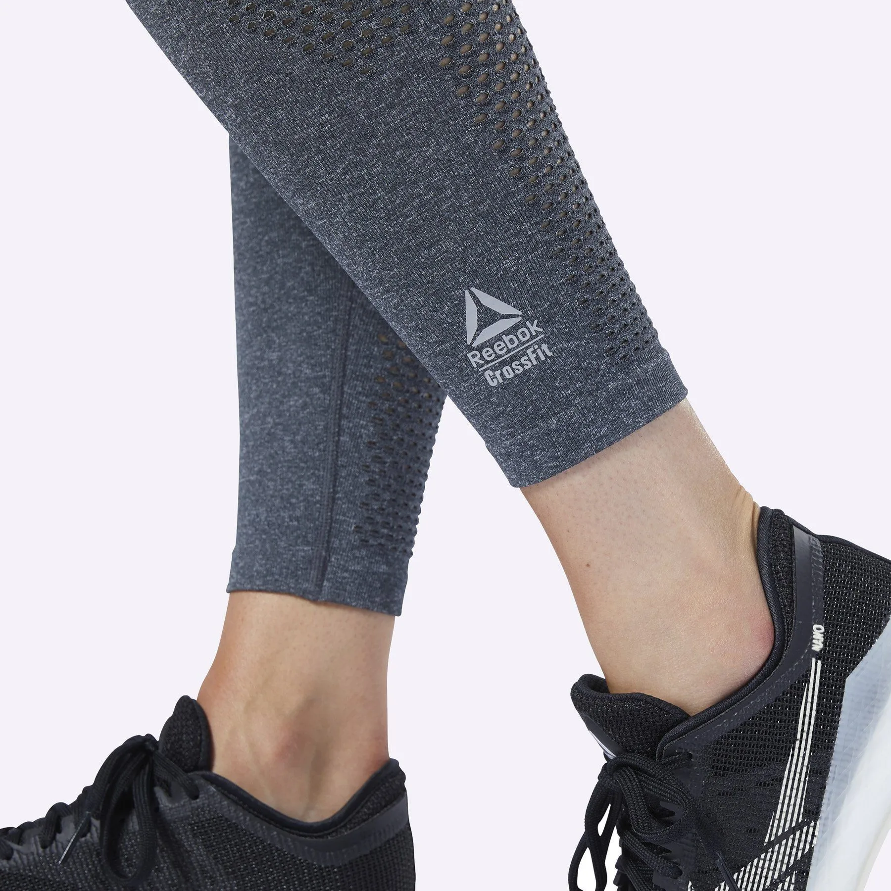 Reebok - Women's CrossFit MyoKnit Tight - Cold Grey/Black