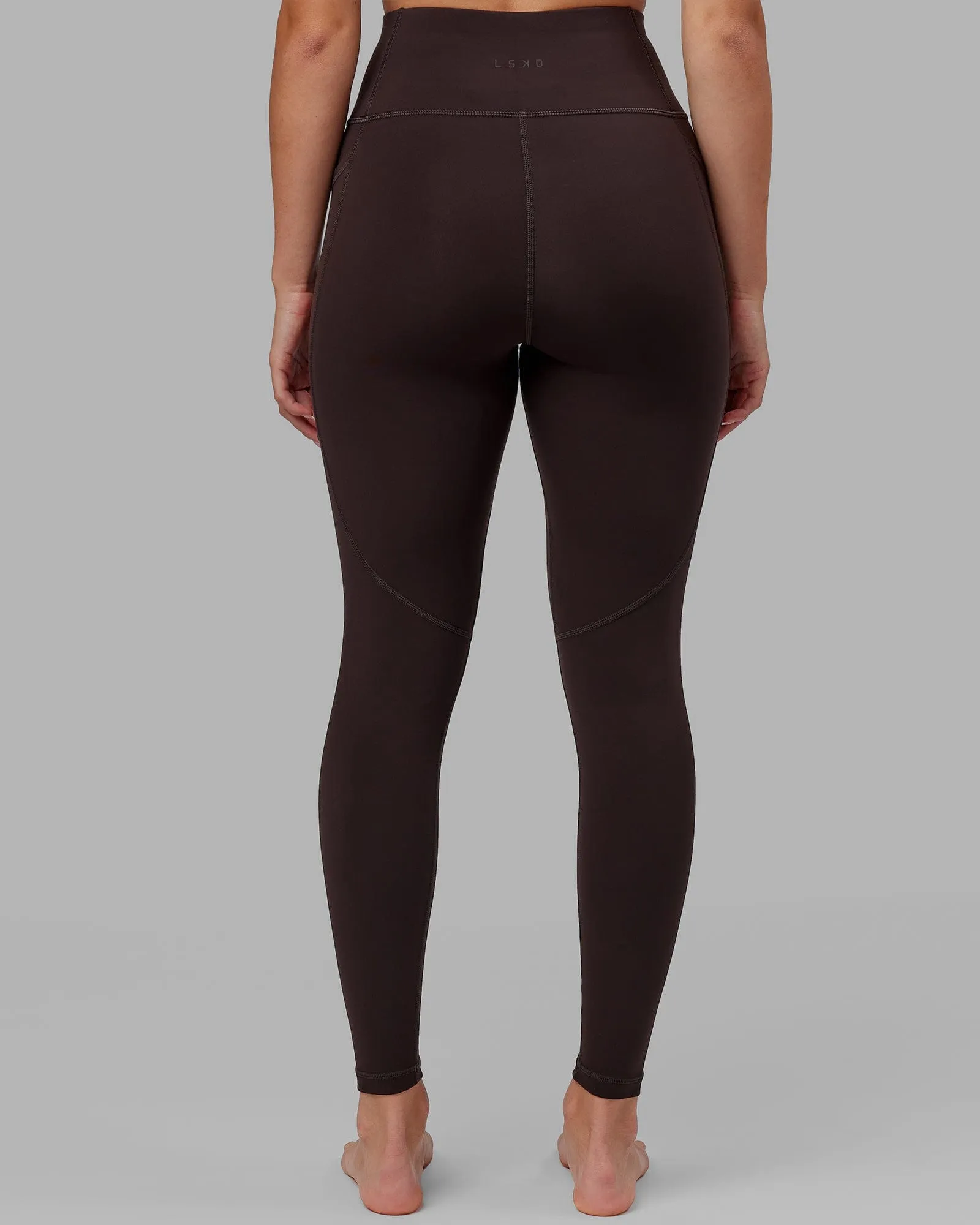 Rep Full Length Leggings - Dark Walnut