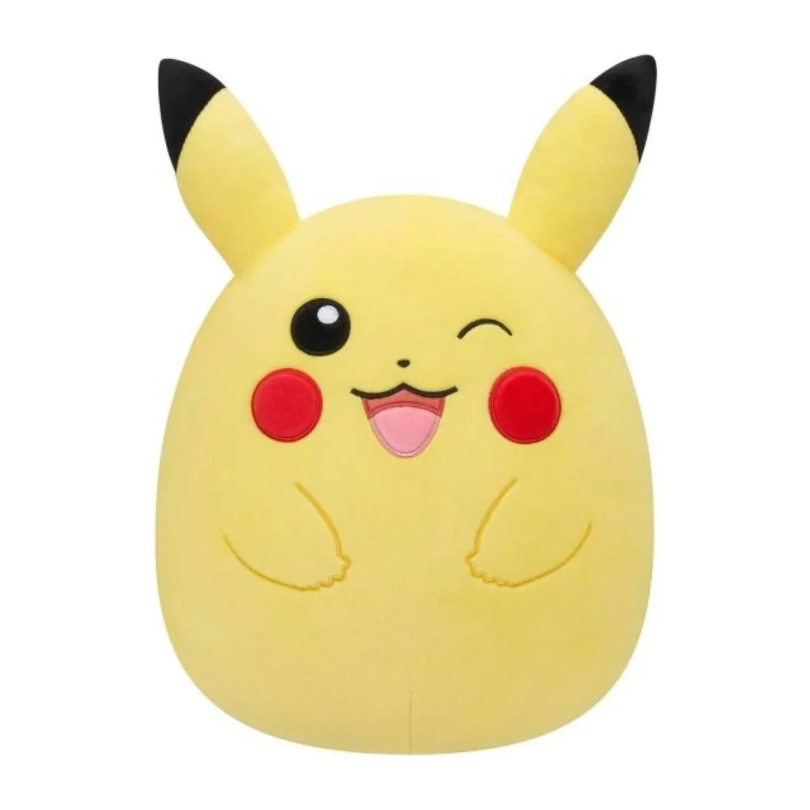 Squishmallow 14 Inch Pokemon Winking Pikachu Plush Toy