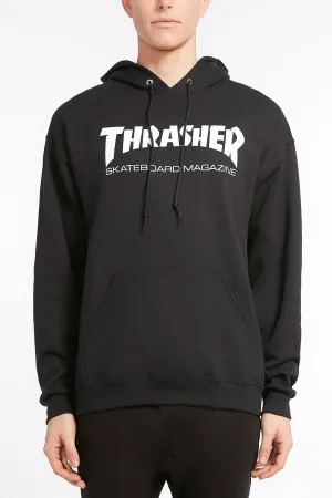 Thrasher Guys Black Skate Mag Hoodie